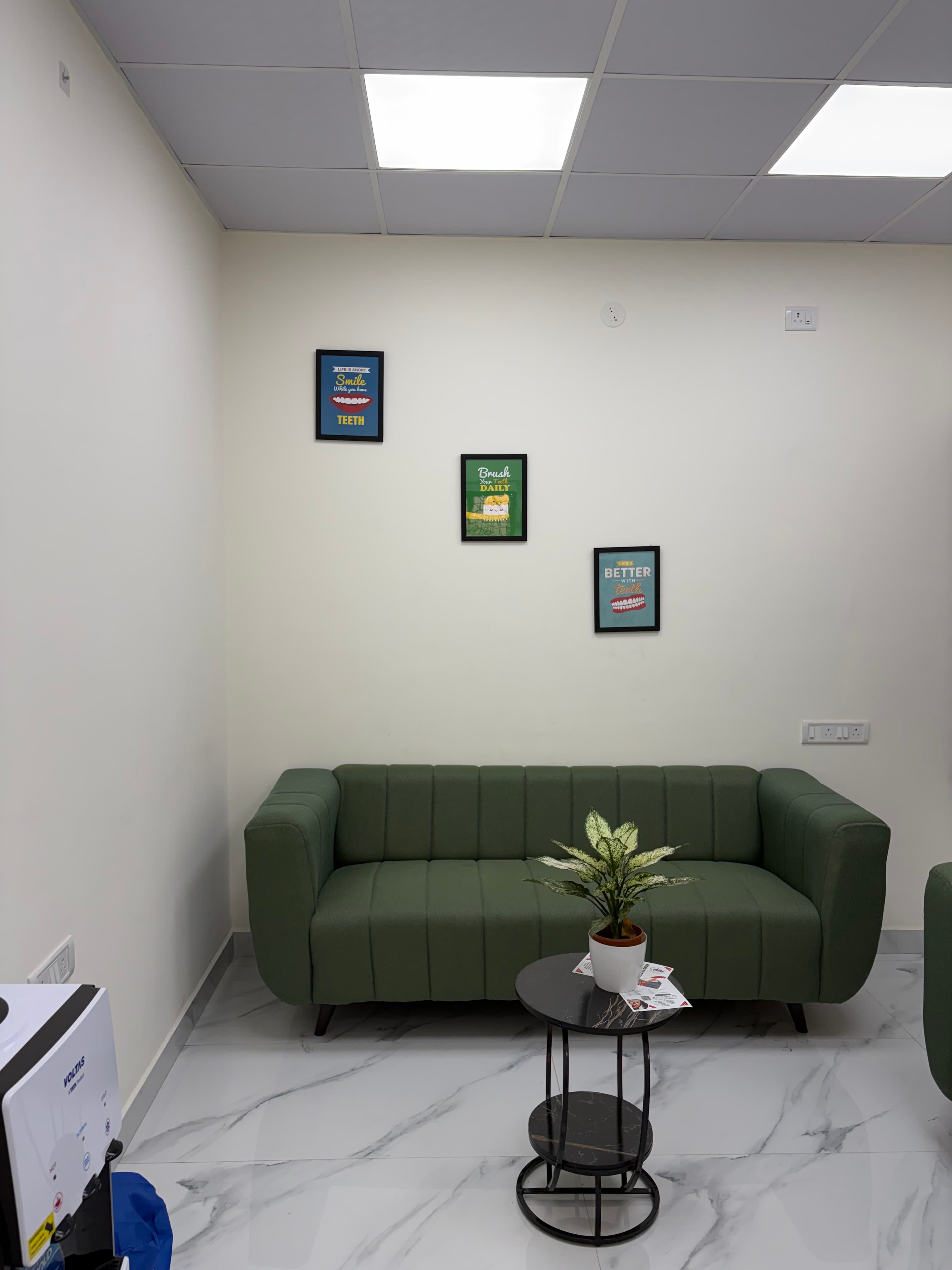 Clinic waiting area